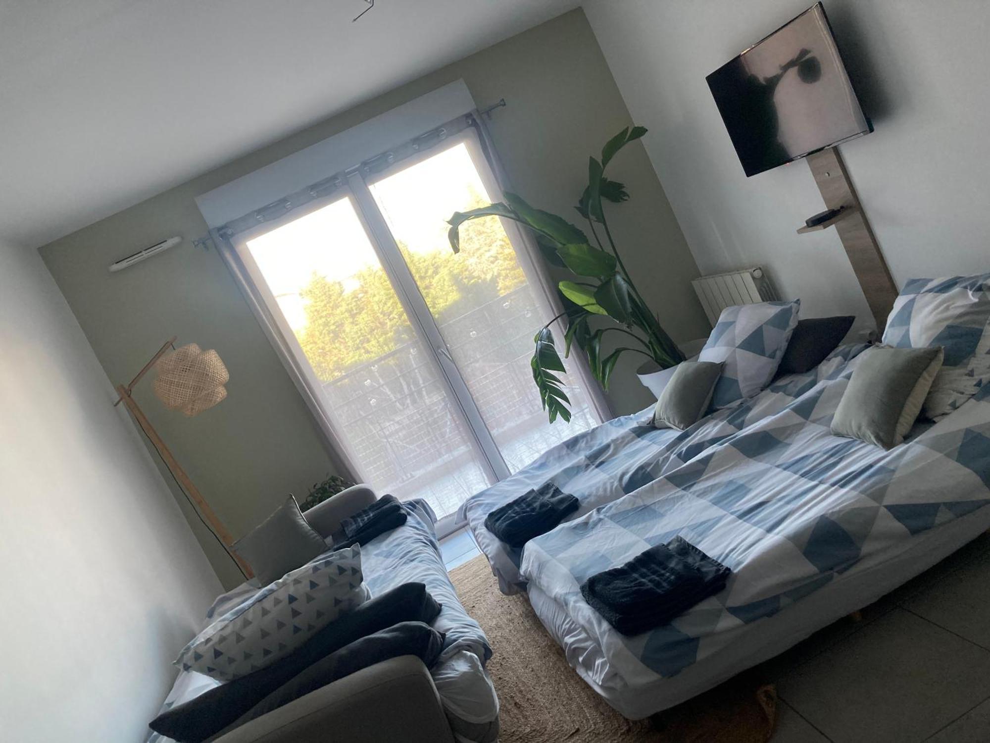 Apartment Un Balcon A Monplaisir- 4 Lits -garage - 47m2