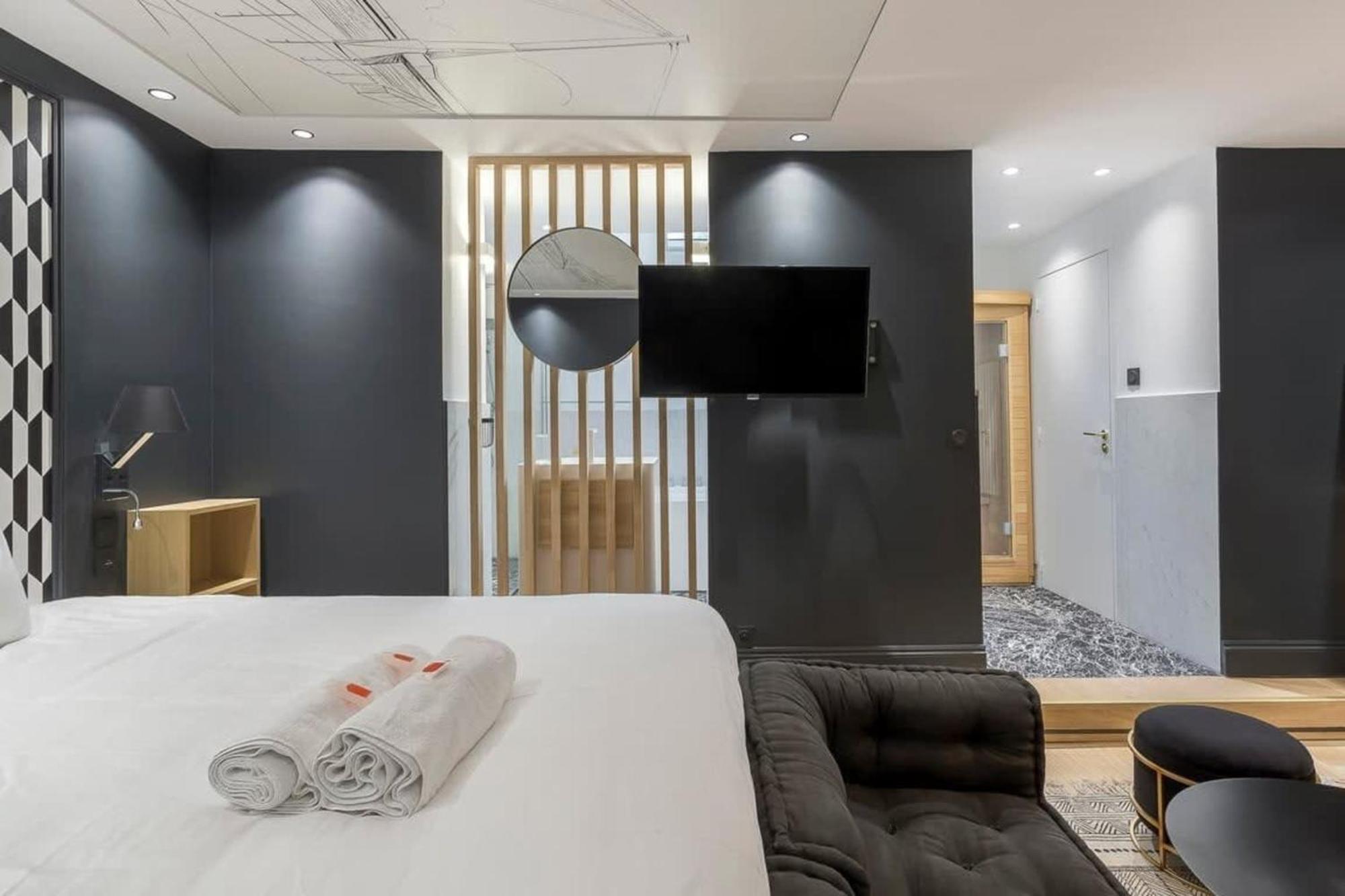 Victor Hugo Romantic - Sauna Et Balneo Apartment Lyon