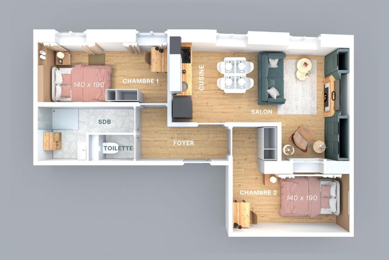 Appartement Le Palais Boursier - Cordeliers Lyon