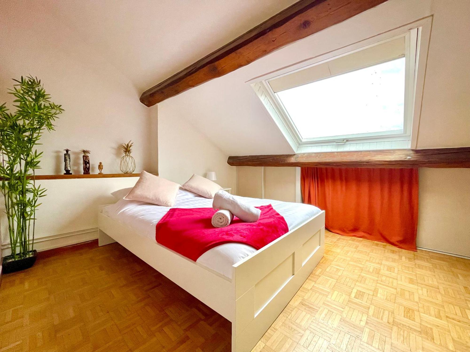 Bngo I Le Spacieux I 9 Personnes, Climatisation, Parking Gratuit, 3 Chambres, 6 Lits, Gare Partdieu, Centre De *