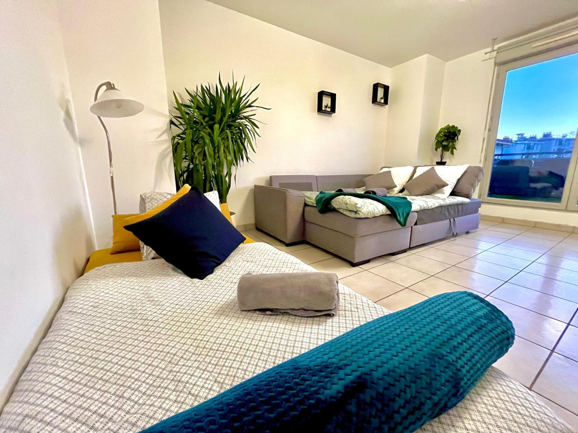 Bngo I Immense Rooftop I 2 Chambres, 4 Places Parkings, 2 Immenses Terrasses, 8 Personnes Apartamento *