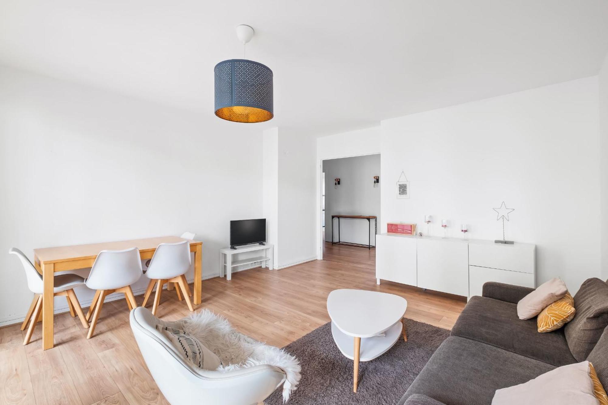 Appartement Charming 4 Guests With Balcony Montchat Edouard Herriot