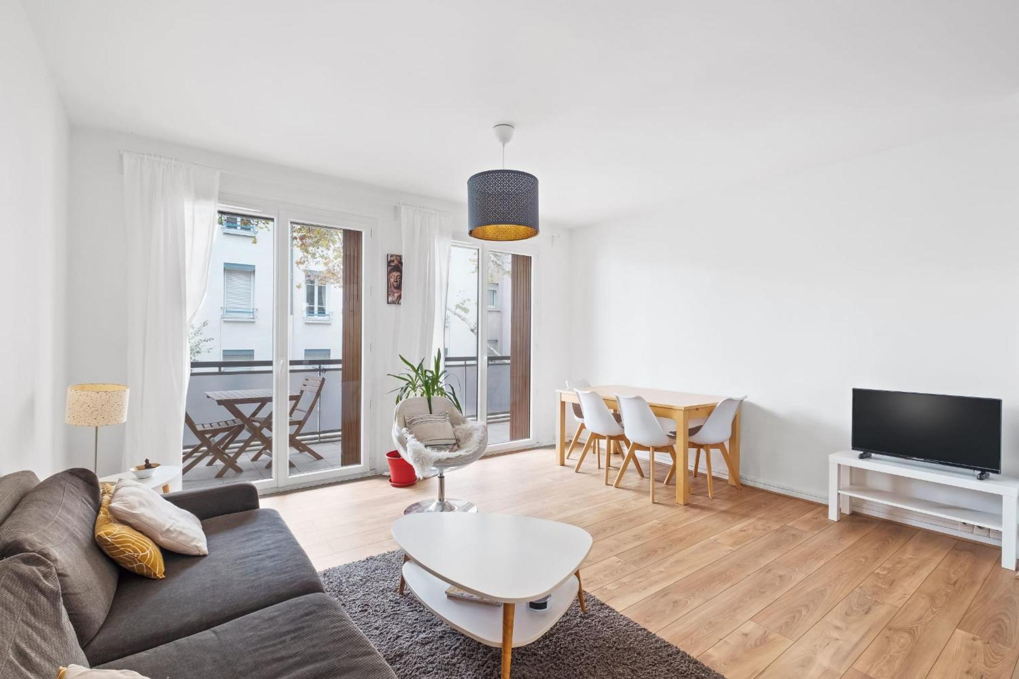 Charming 4 Guests With Balcony Montchat Edouard Herriot * Lyon