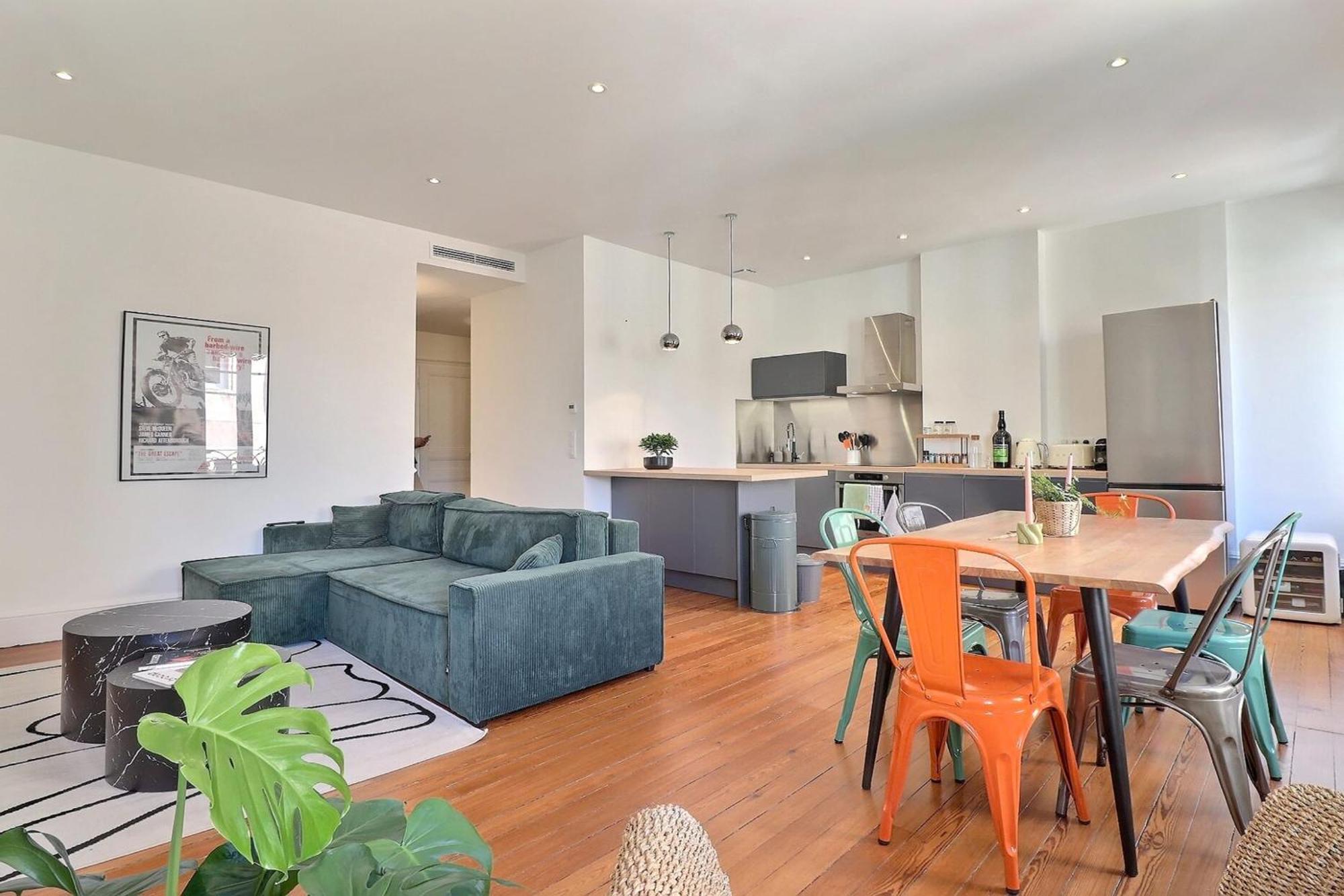 Appartement Escape And Charm In La Croix-rousse Stunning One-bedroom For An Lyon