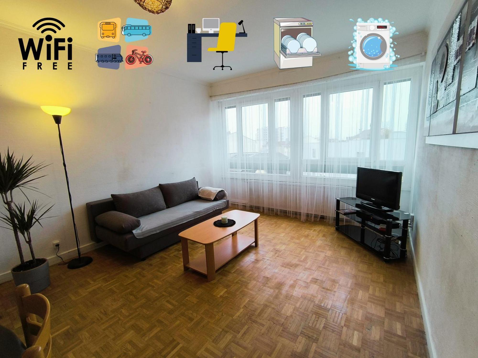 Grand Lumineux Et Appartement Lyon