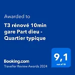 T3 Renove 10Min Gare Part Dieu - Quartier Typique