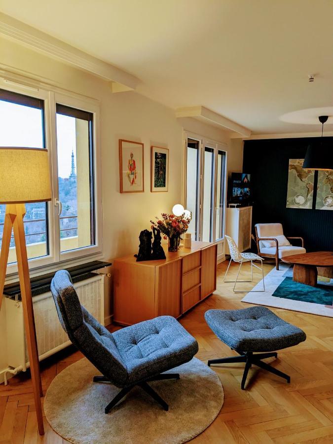Vue Exeptionnelle 15 A Min Pied De Fourviere & Vieux Avec Parking Prive *