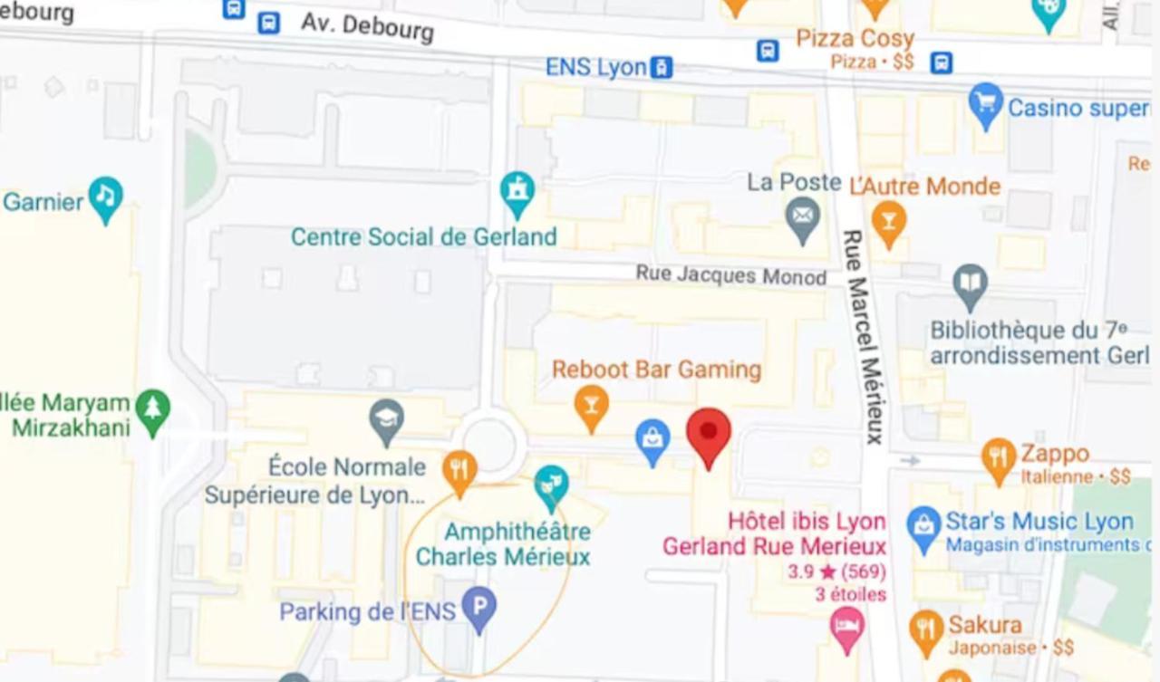 Appartement Cosy Ideal Deplacement Pro Wifi Tres Debit Lyon