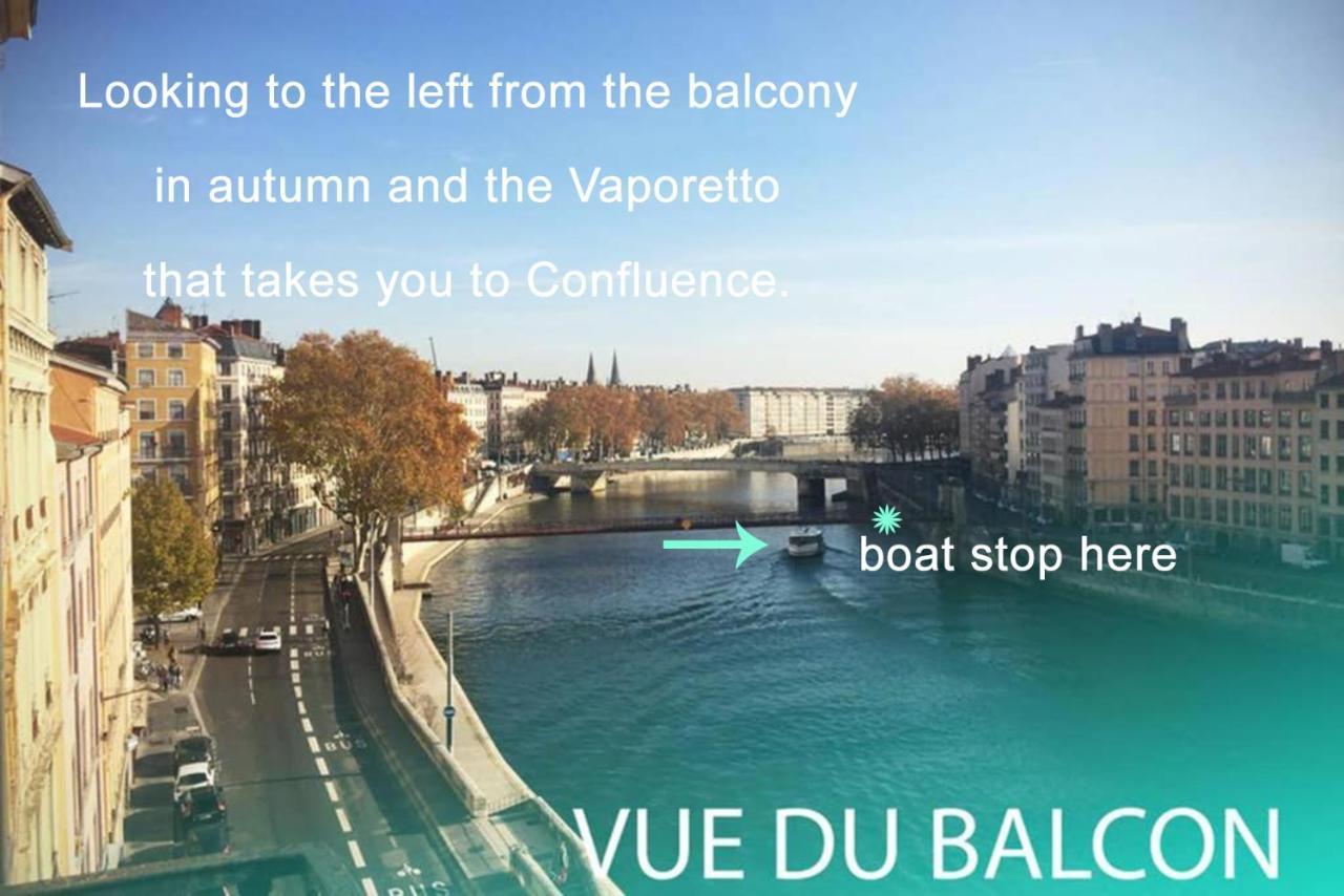 Haussmannien D'artiste, Exception, Quai De Saone Balcon+parking Apartment