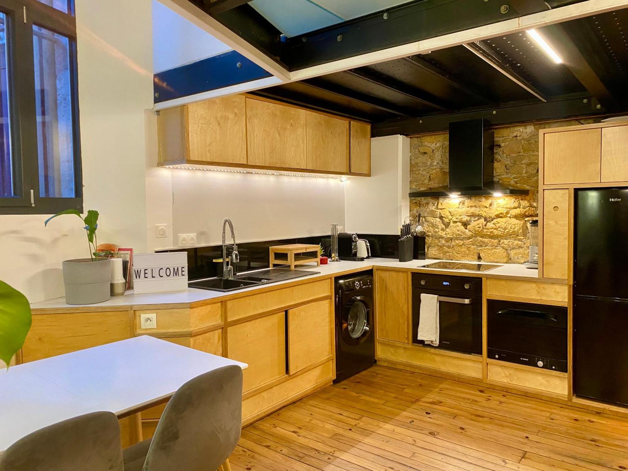 Loft Moderne & Cosy Terreaux / Croix Rousse - Courts Et Longs Sejours *