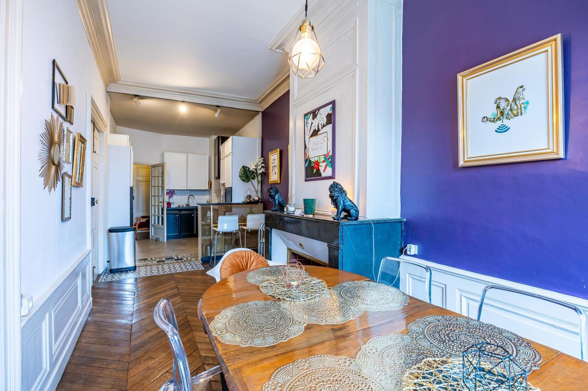 Haussmannien D'artiste, Exception, Quai De Saone Balcon+parking Apartment Lyon