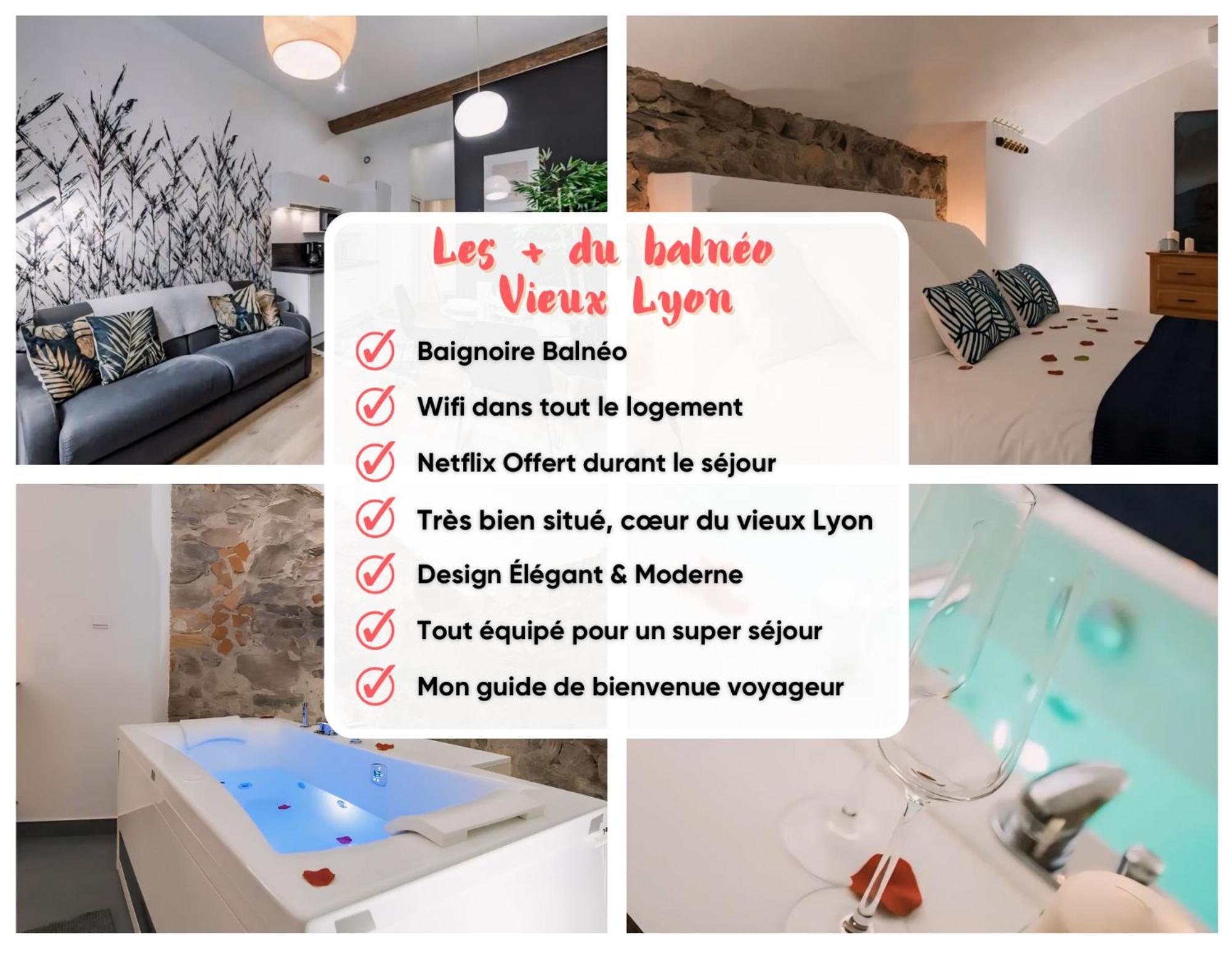 Souplex - Balneo - Coeur Vieux Apartment Lyon