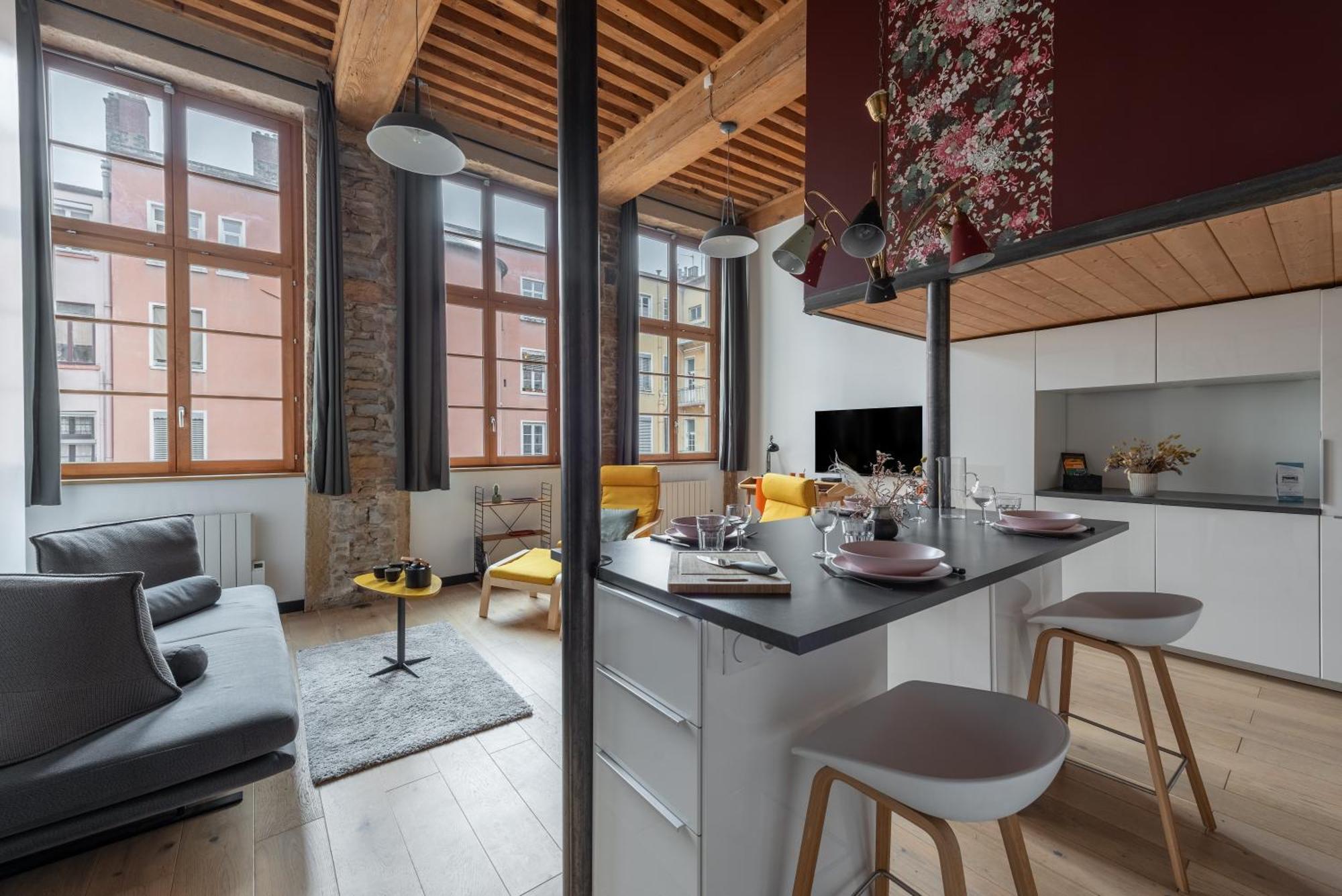 La Boheme - Au Coeur De La Croix-rousse Apartment *