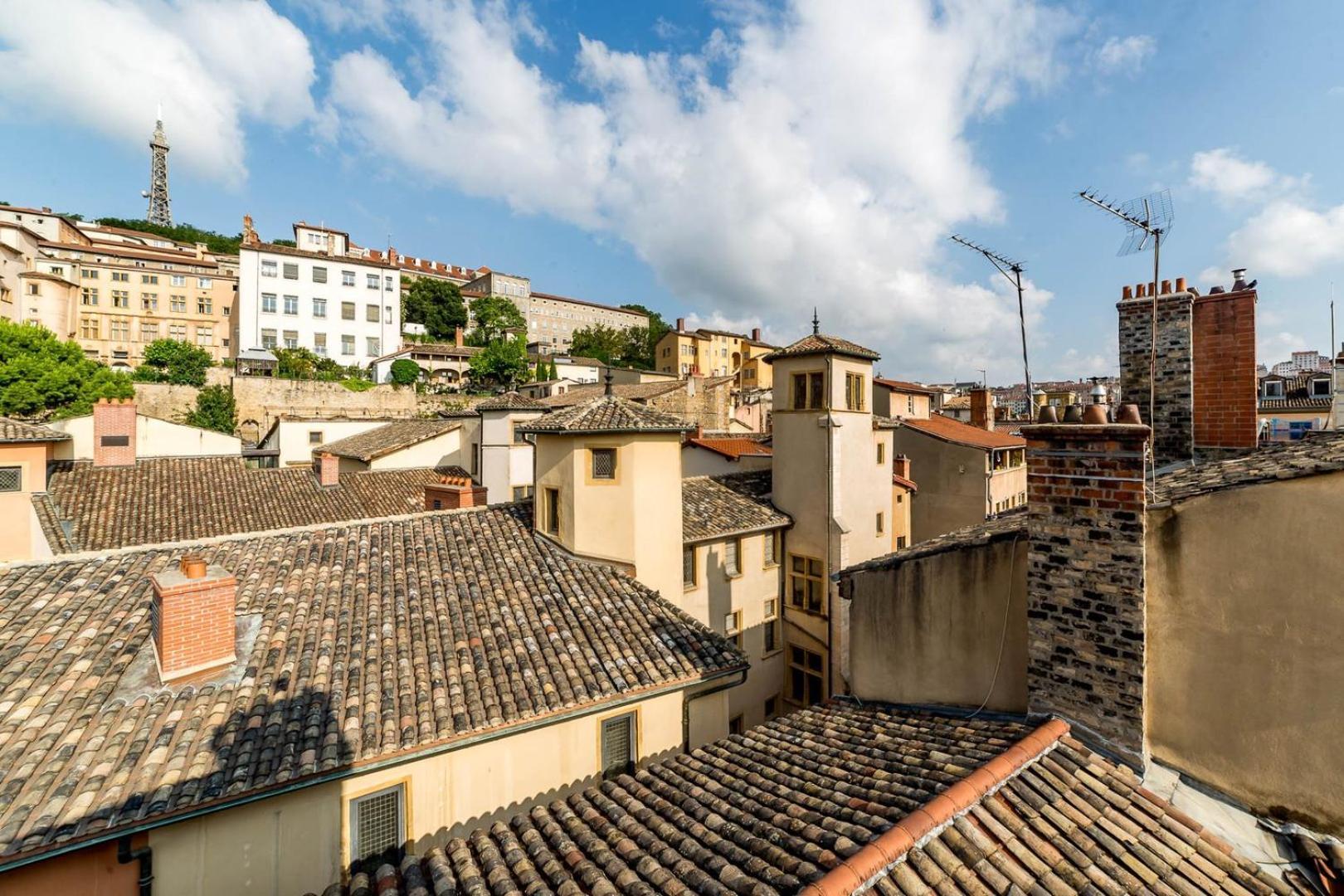 Apartment Sky'room - Jacuzzi & Vue - Vieux *