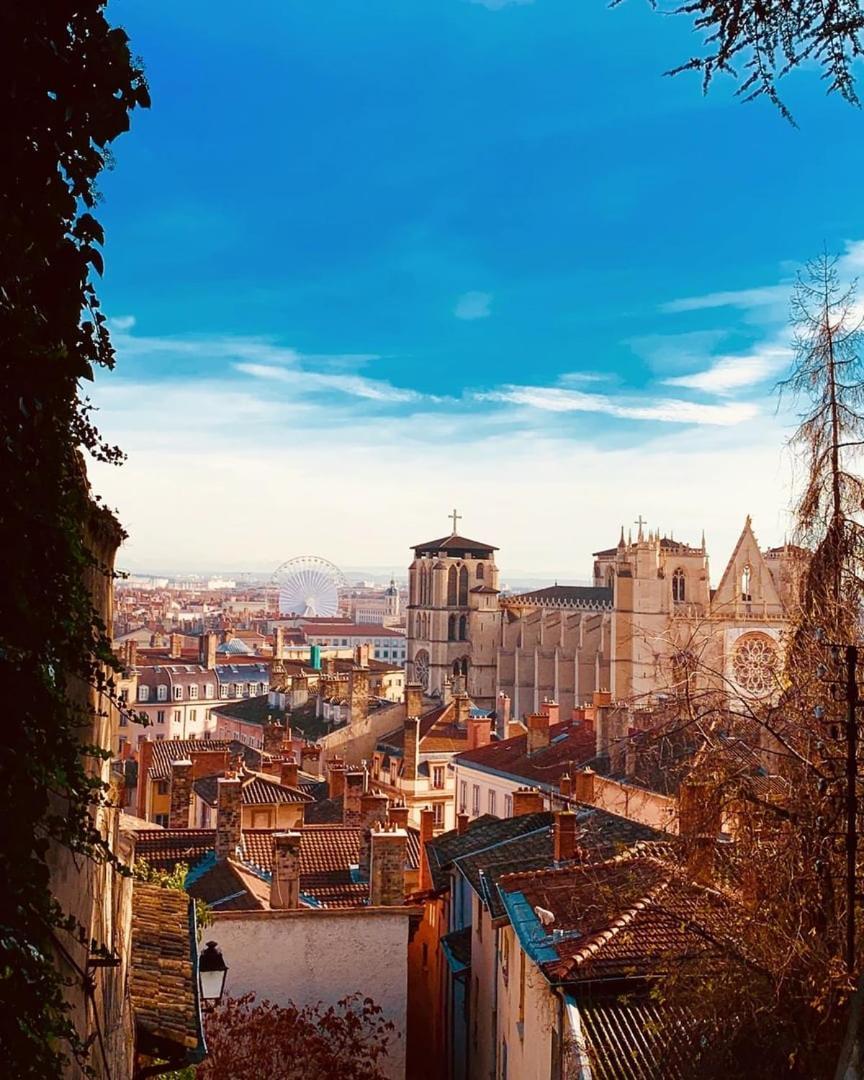 Sky'room - Jacuzzi & Vue - Vieux Apartment Lyon