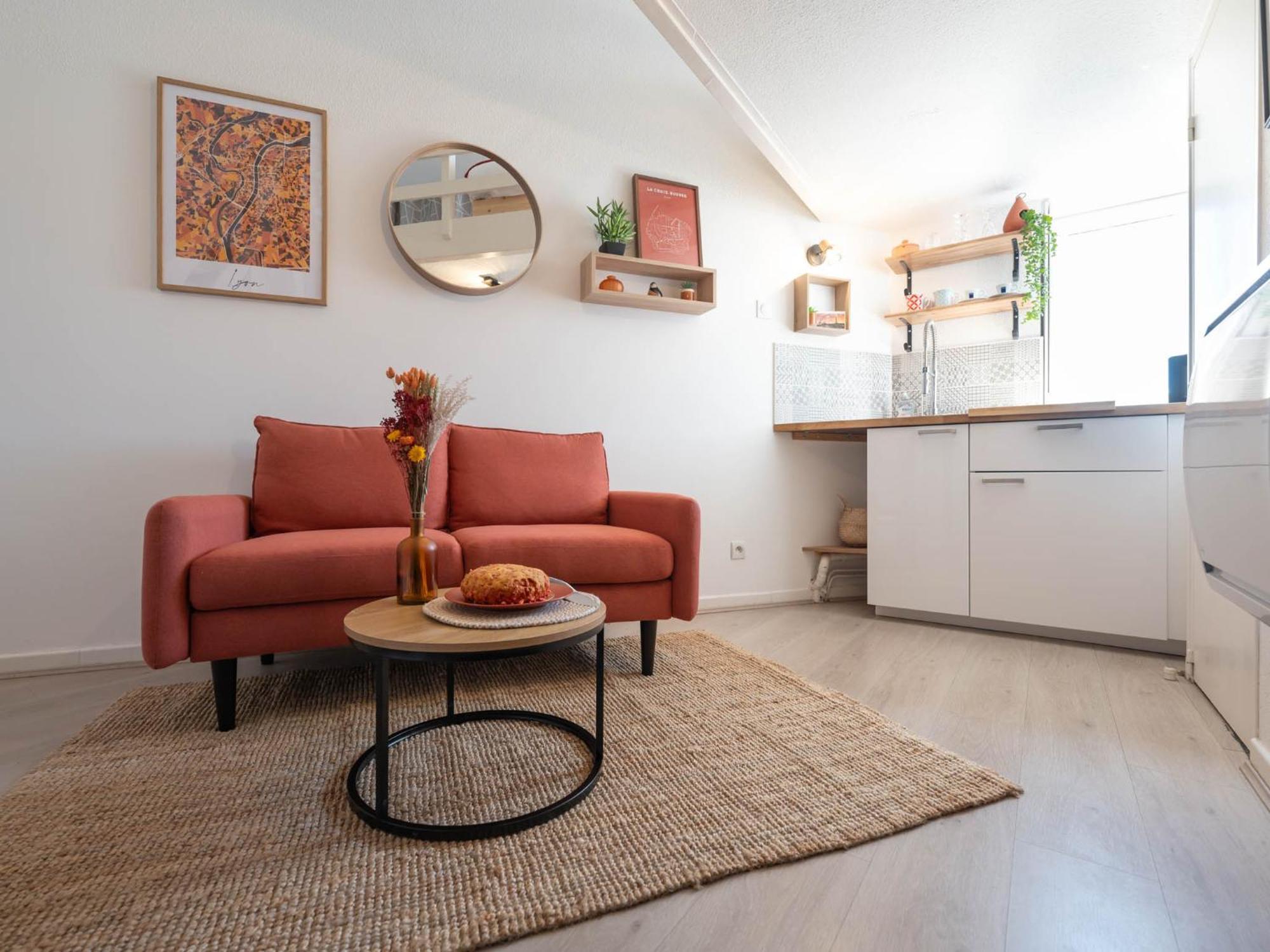 Appartement Bngo I L'elegant I Duplex Croix-rousse Vue Sur Fourviere, 2 Personnes, Cosy Et Moderne