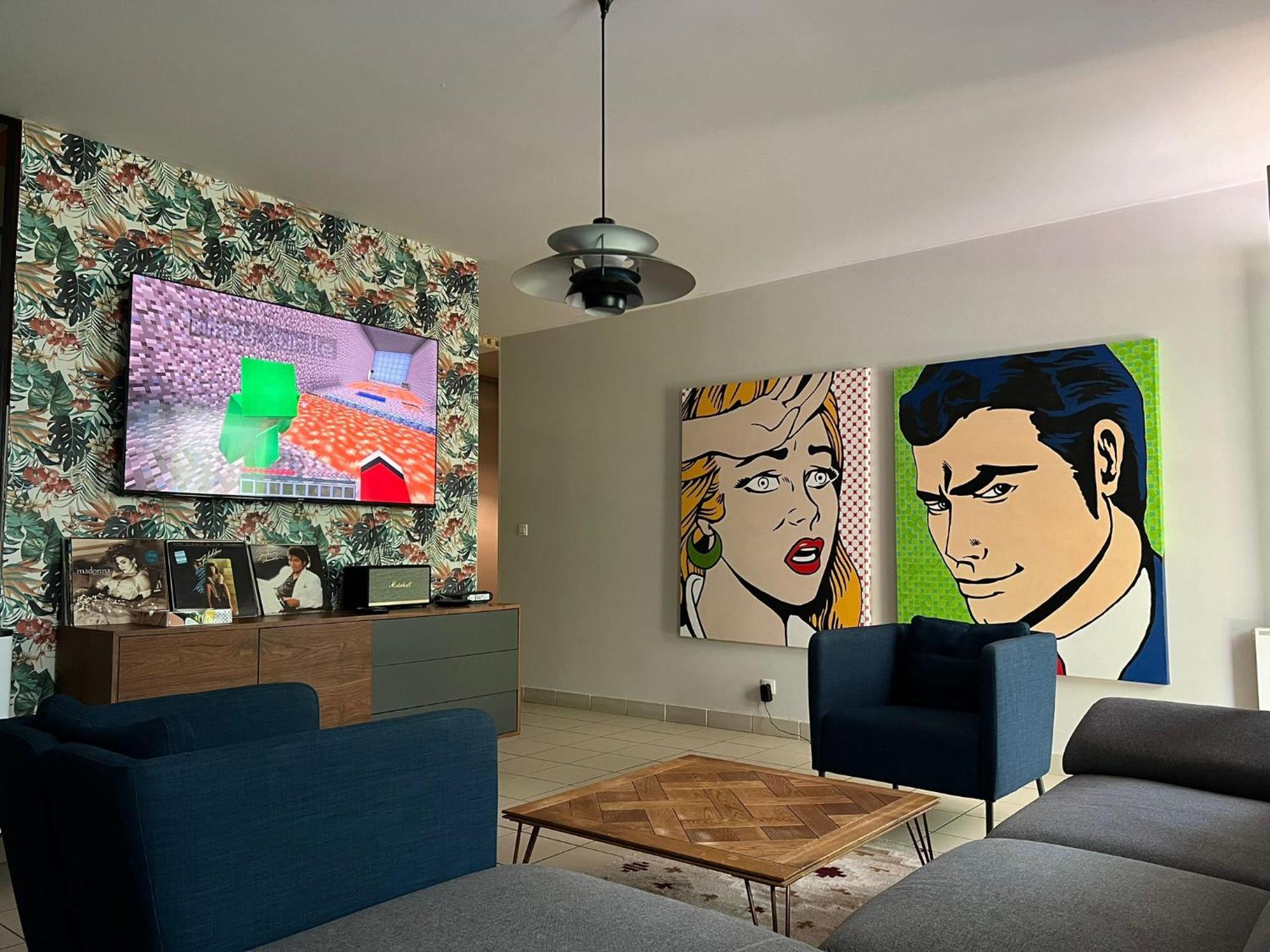 Apartamento Superbe De 85m2 Offrant Une Vue Imprenable Sur Le Parc De La Tete D'or.