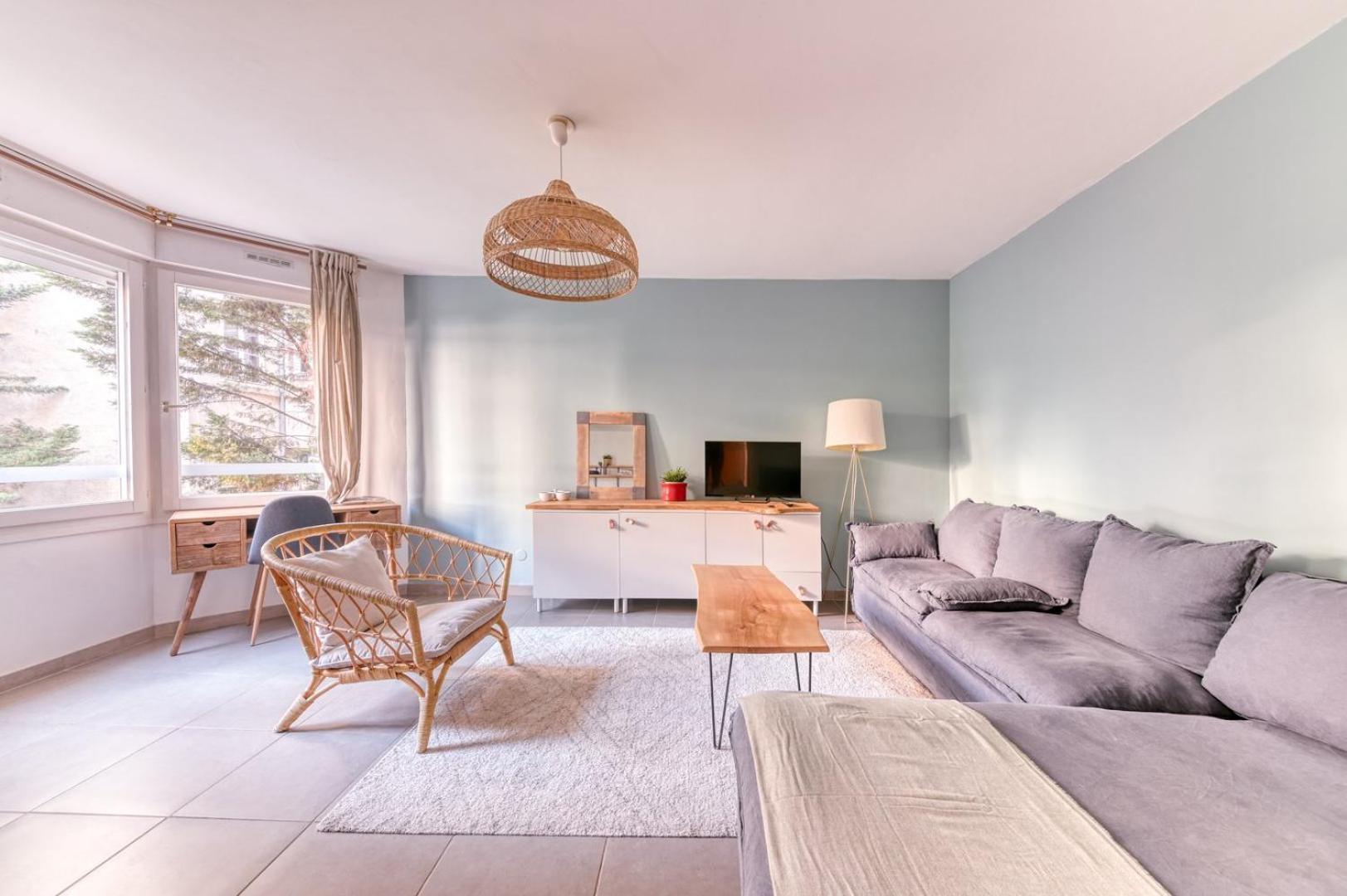 Apartment Guestready - Sunny Japandi In Lyon