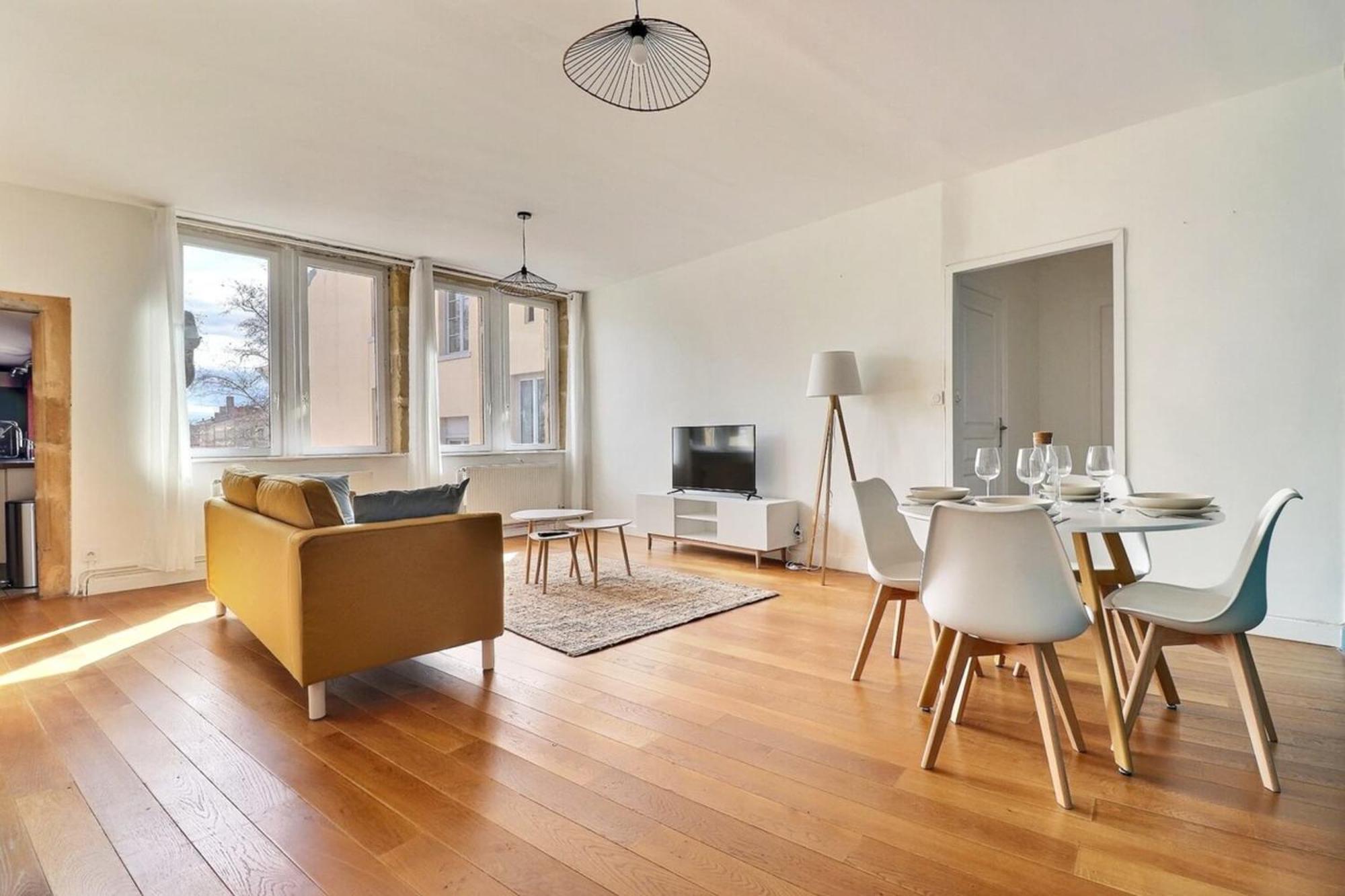 Apartamento Le St Georges - Charming & Spacious Flat - 5th Lyon