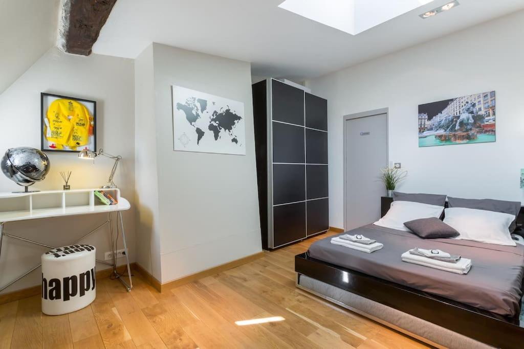 Loft De Charme Proche Hotel-de-ville - 1er Apartment Lyon