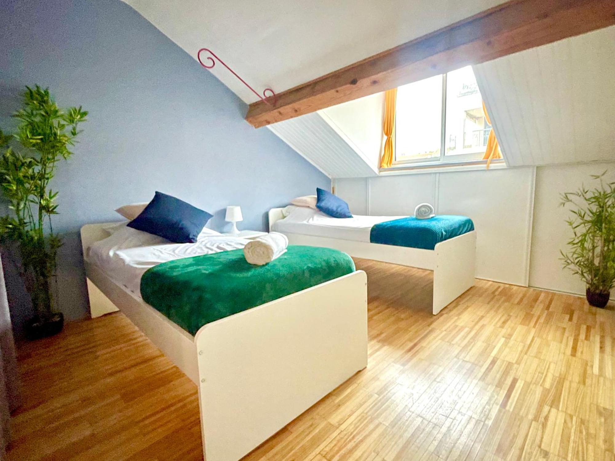 Apartamento Bngo I Le Spacieux I 9 Personnes, Climatisation, Parking Gratuit, 3 Chambres, 6 Lits, Gare Partdieu, Centre De Lyon