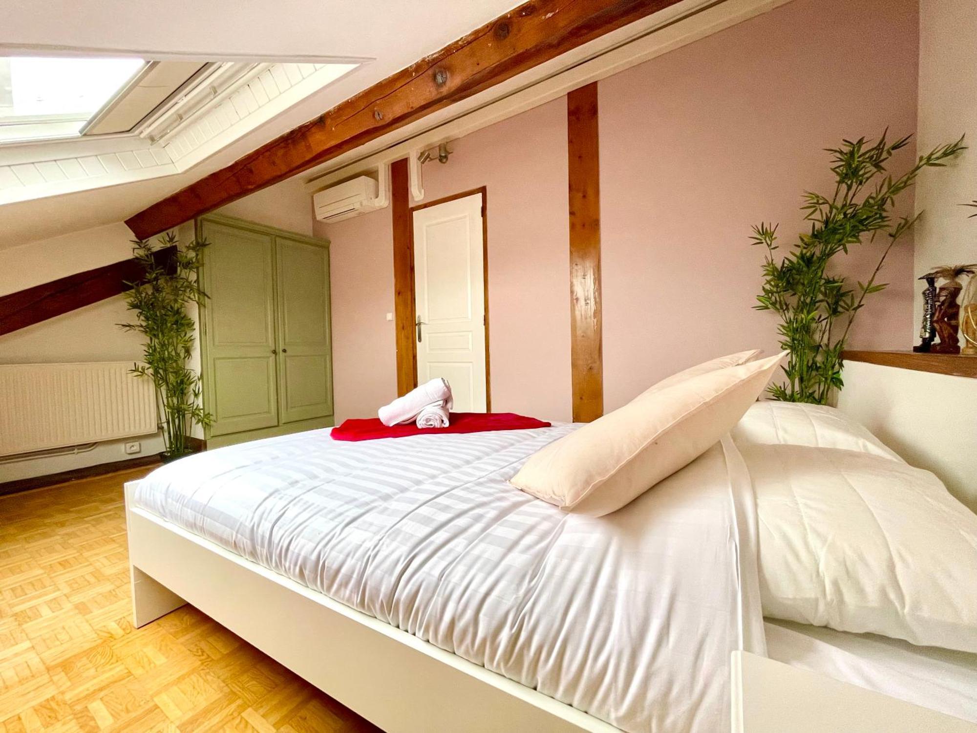 Apartamento Bngo I Le Spacieux I 9 Personnes, Climatisation, Parking Gratuit, 3 Chambres, 6 Lits, Gare Partdieu, Centre De Lyon