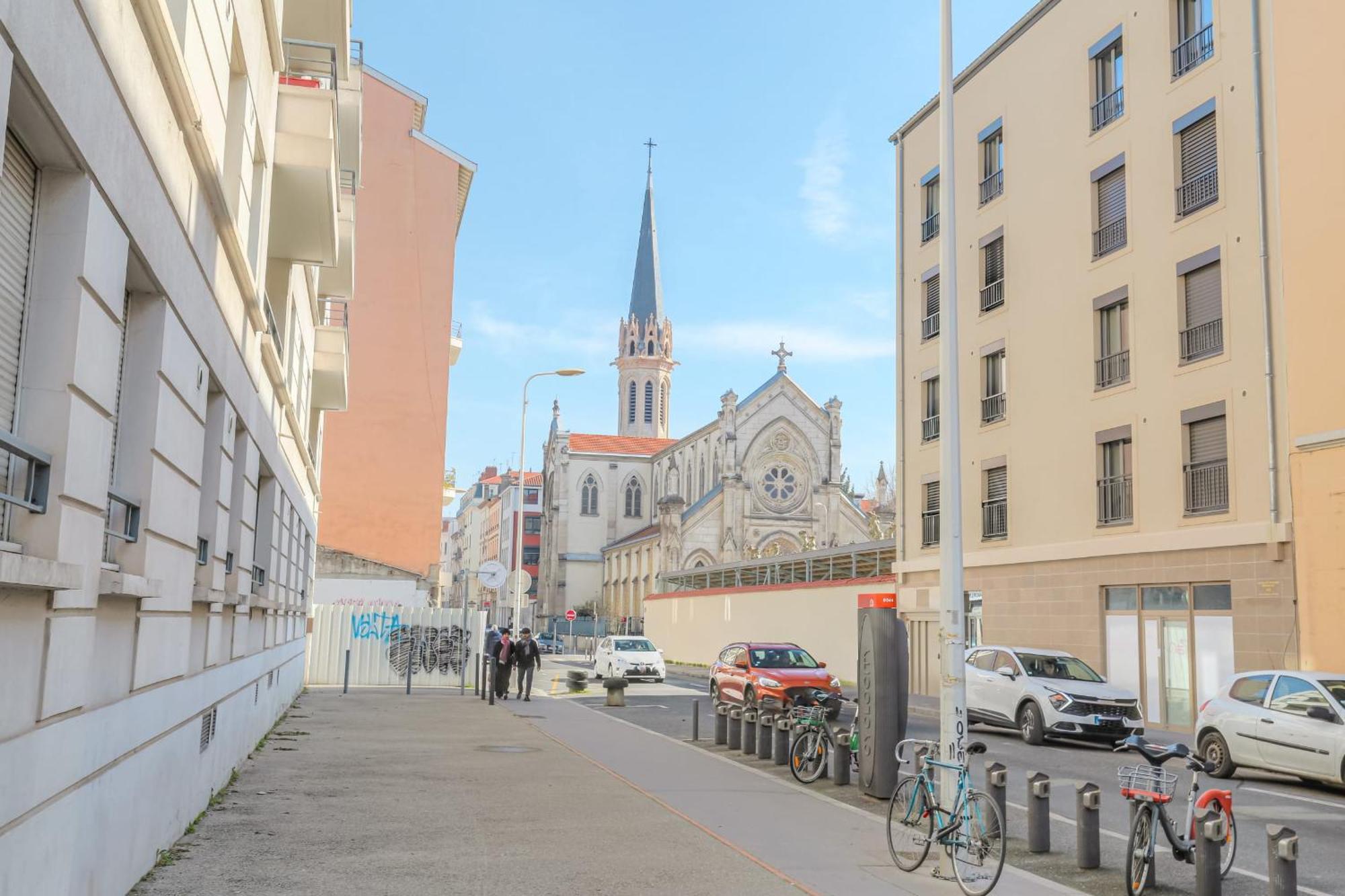 Appartement Cosy Avec Parking Proche Brotteaux Lyon