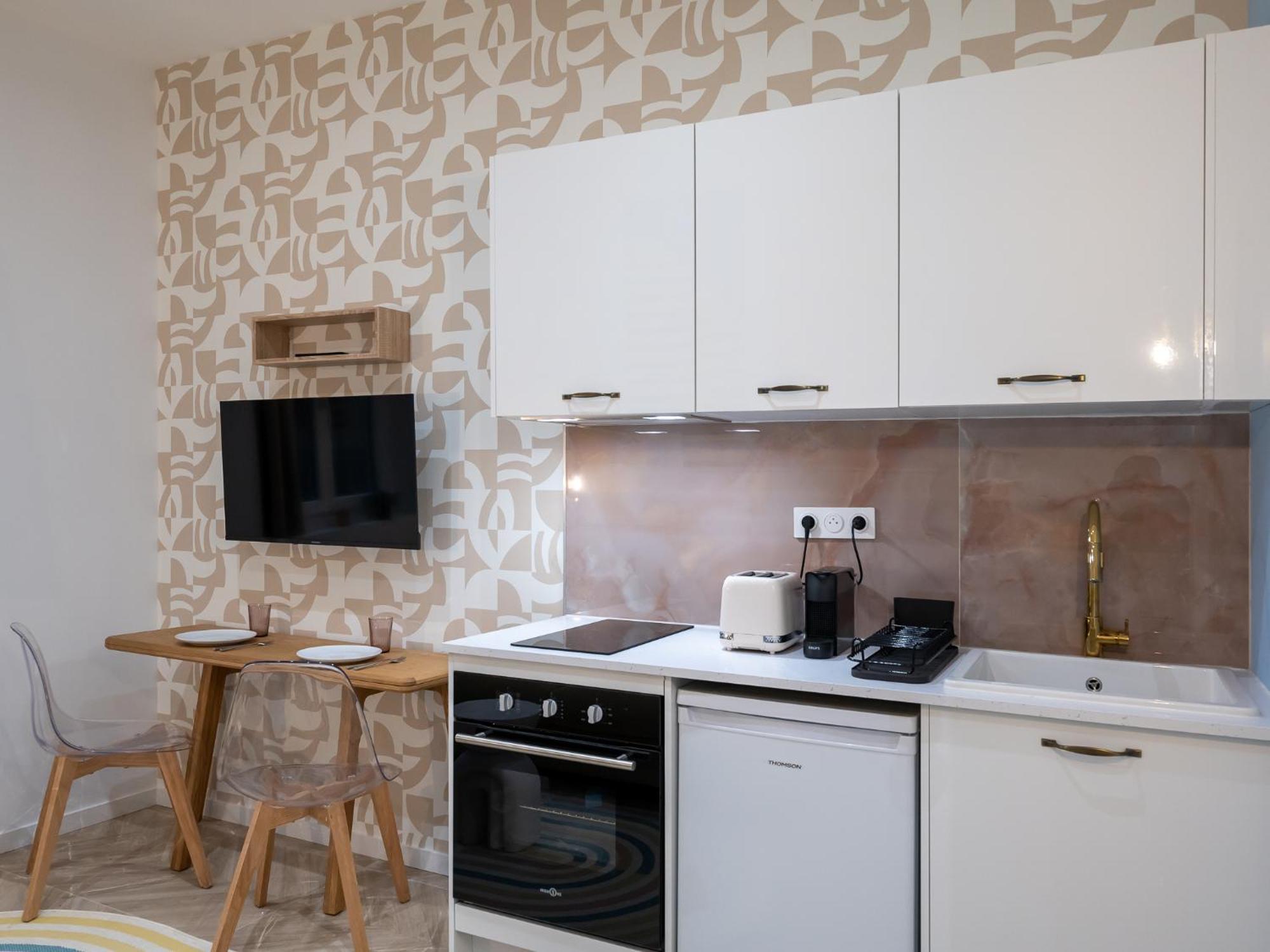 Apartment Calm And Design Metro Guichard Lyon