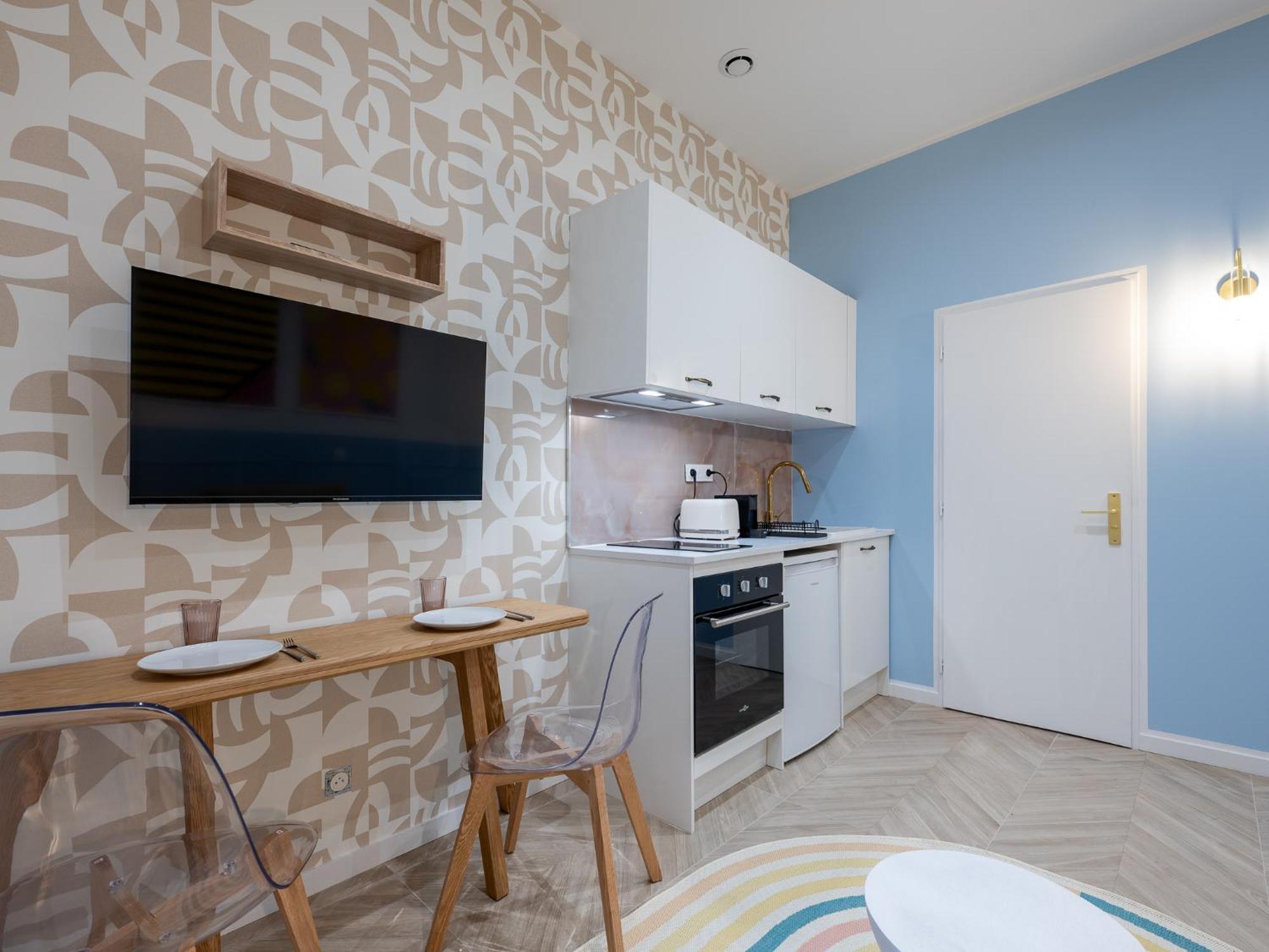 Apartment Calm And Design Metro Guichard Lyon
