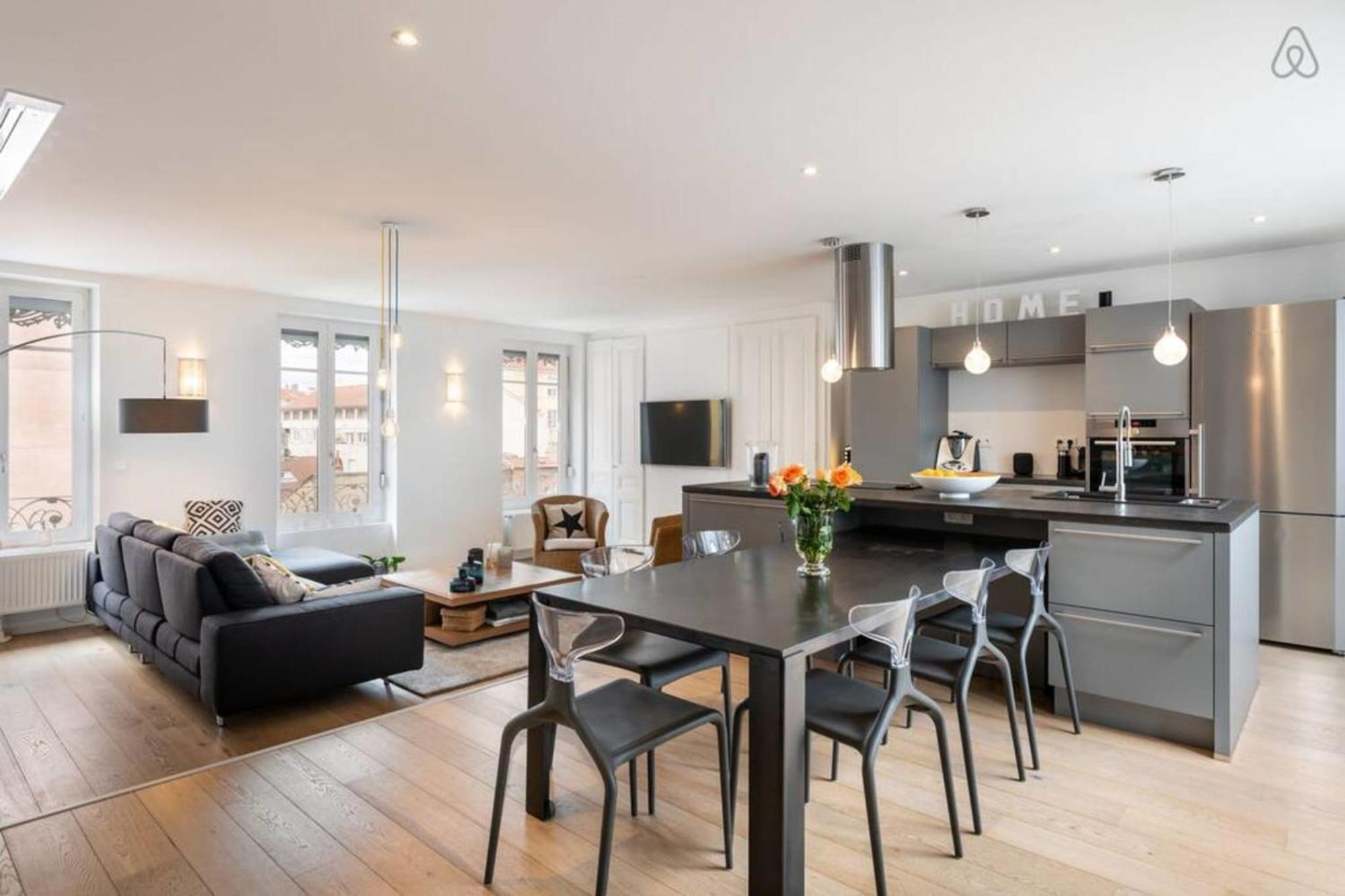 Le Duplex - Amazing Flat Overlooking The Rooftops Of Appartement Lyon