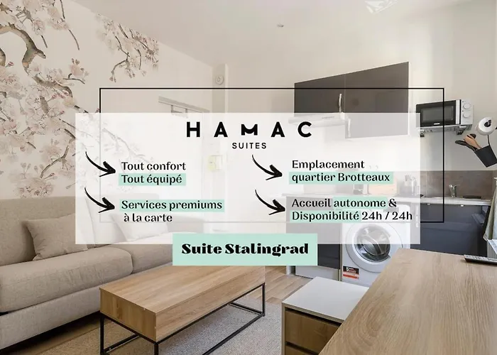 Studio Equipe Boulevard Stalingrad -2 Personnes