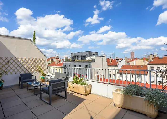 Au 7e Ciel - Terrasse 50m2, Parking, Clim