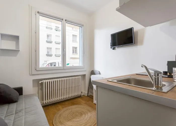 Studio Croix-Rousse - tout équipé - 13m2