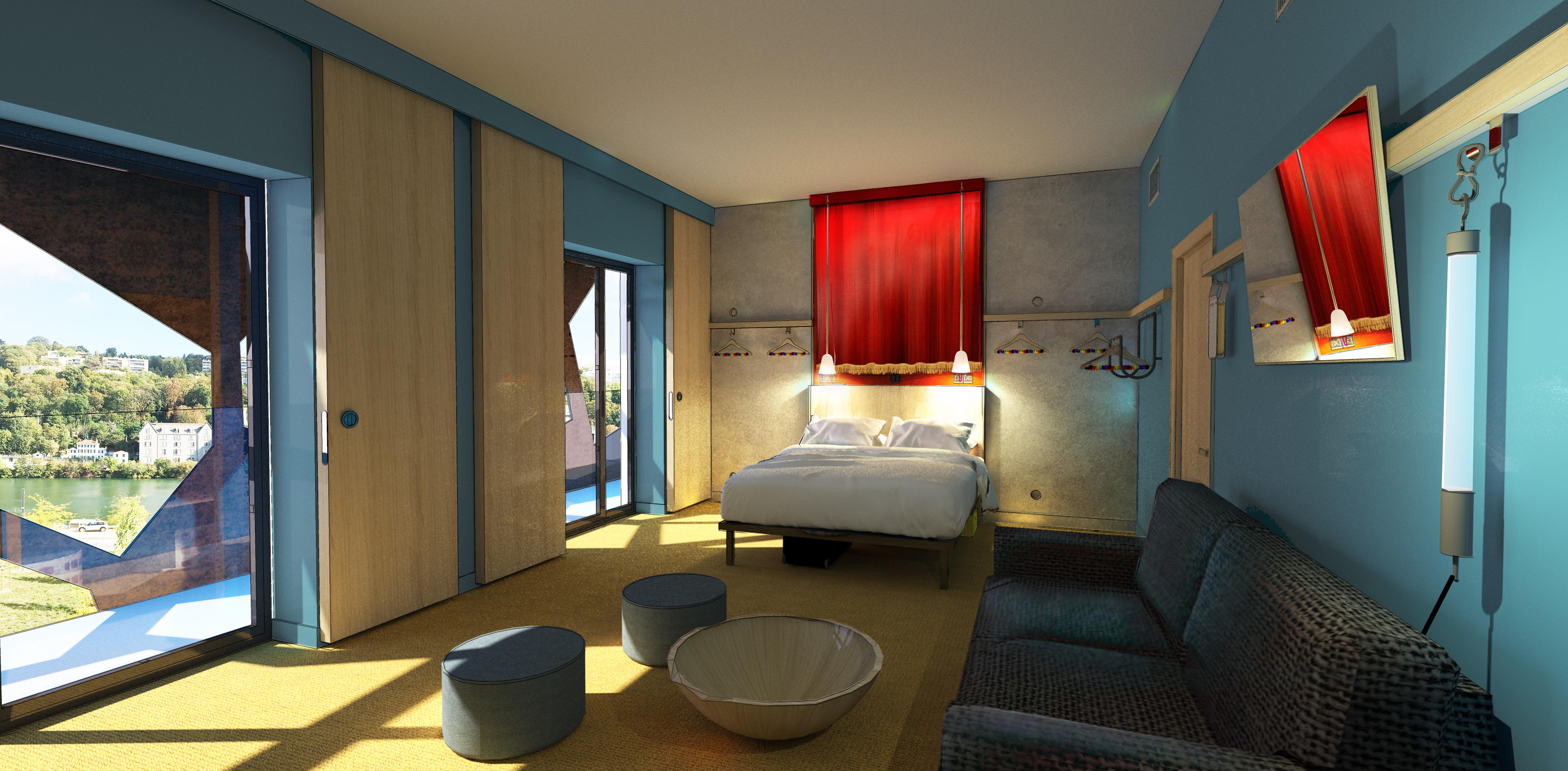 Hotel Mob Confluence Lyon