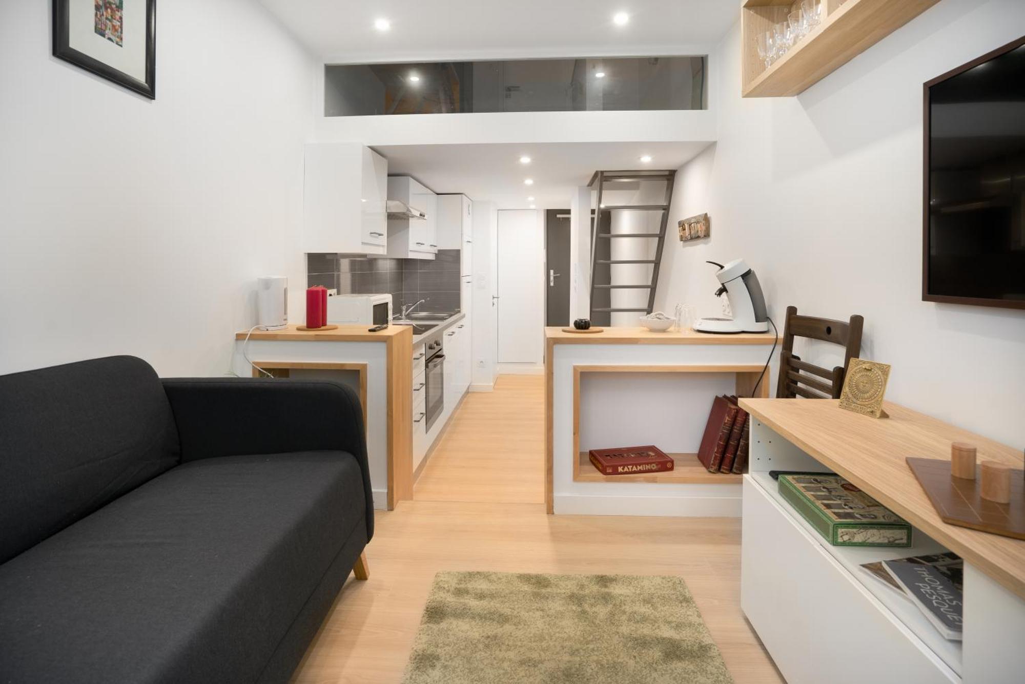 Privatunterkunft Croix Rousse-duplex De Charme