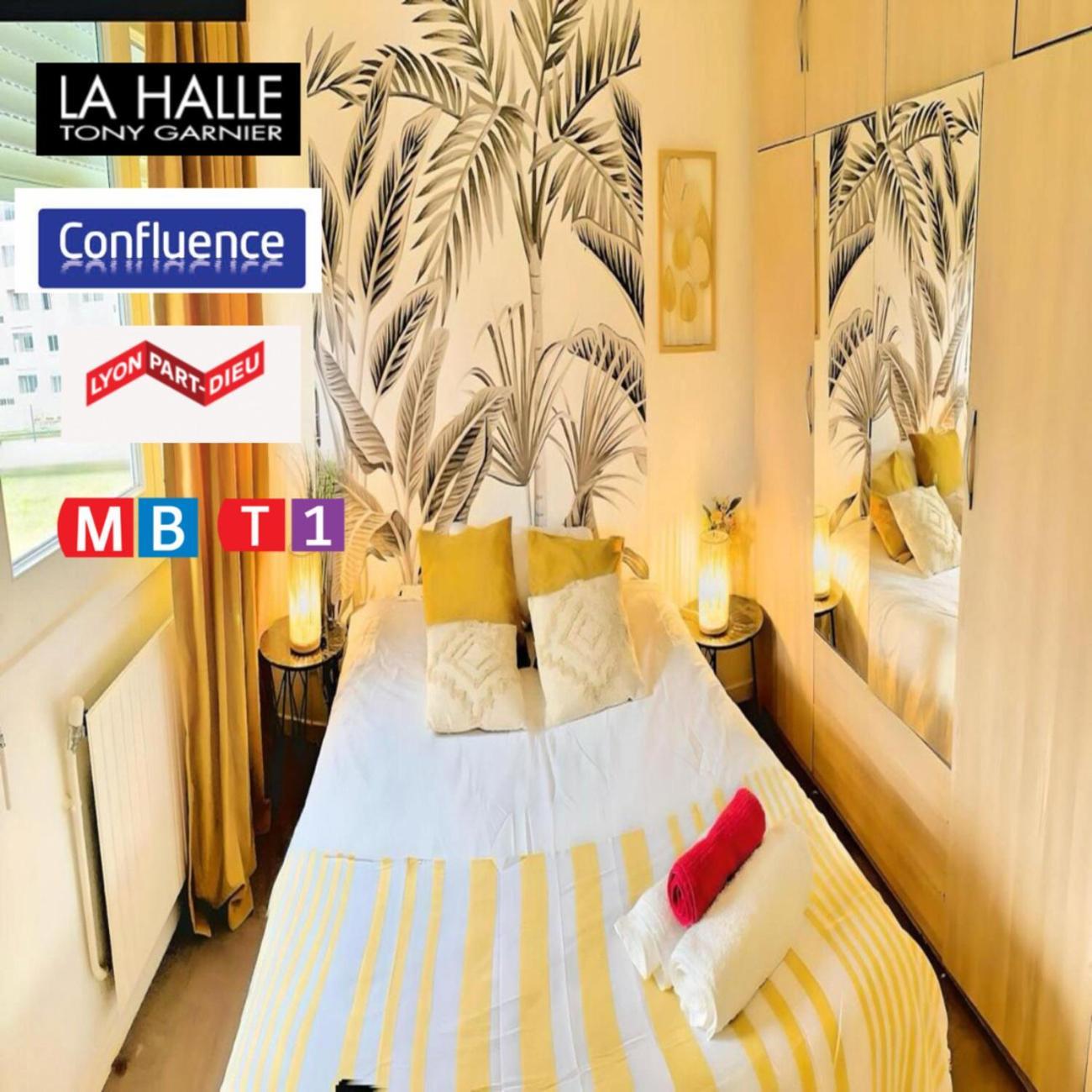 * Modernisa-2 Chambres- Lumineux, Centre-ville Apartamento Lyon