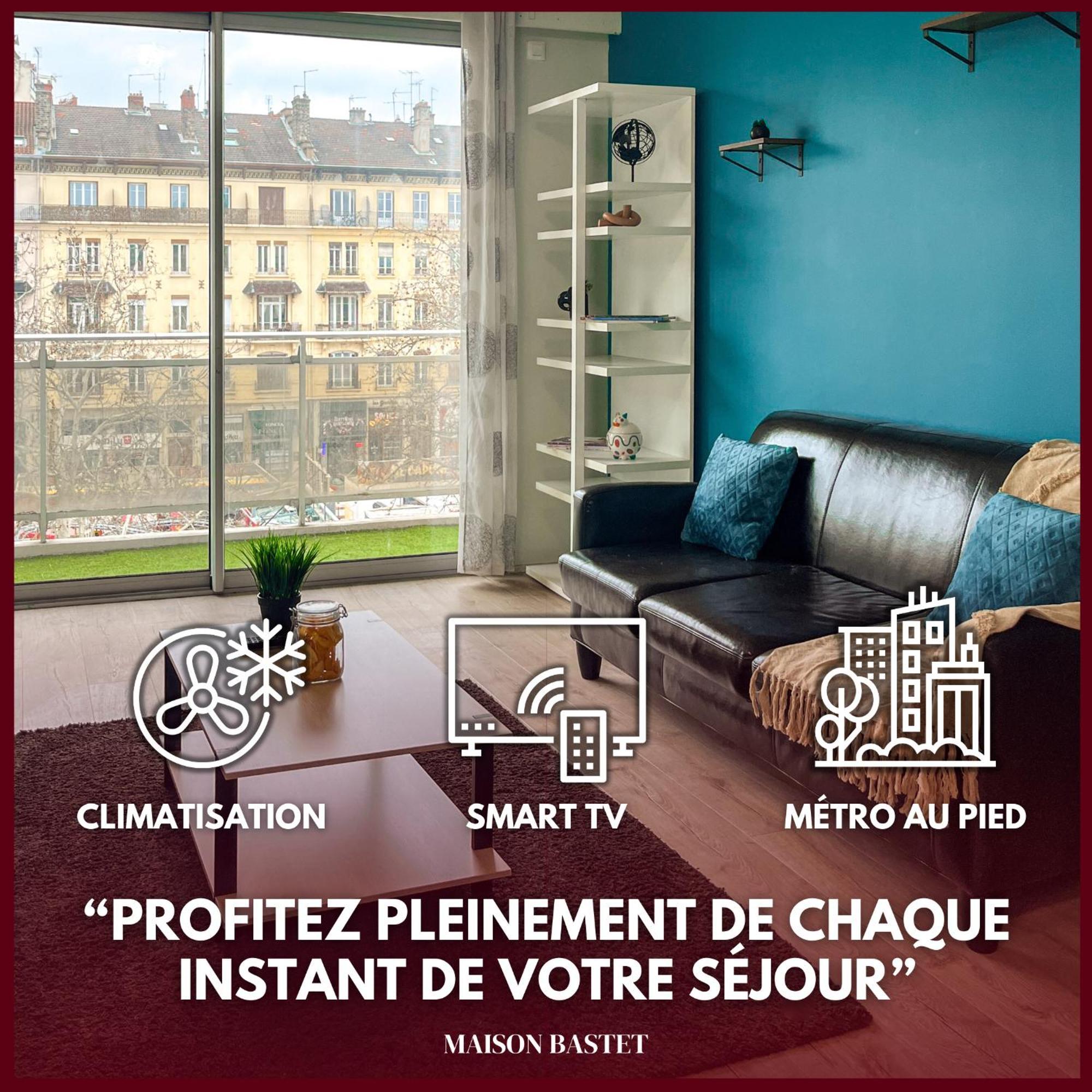 Apartment Le - T2 Cosy - Place Des Freres Lumiere *