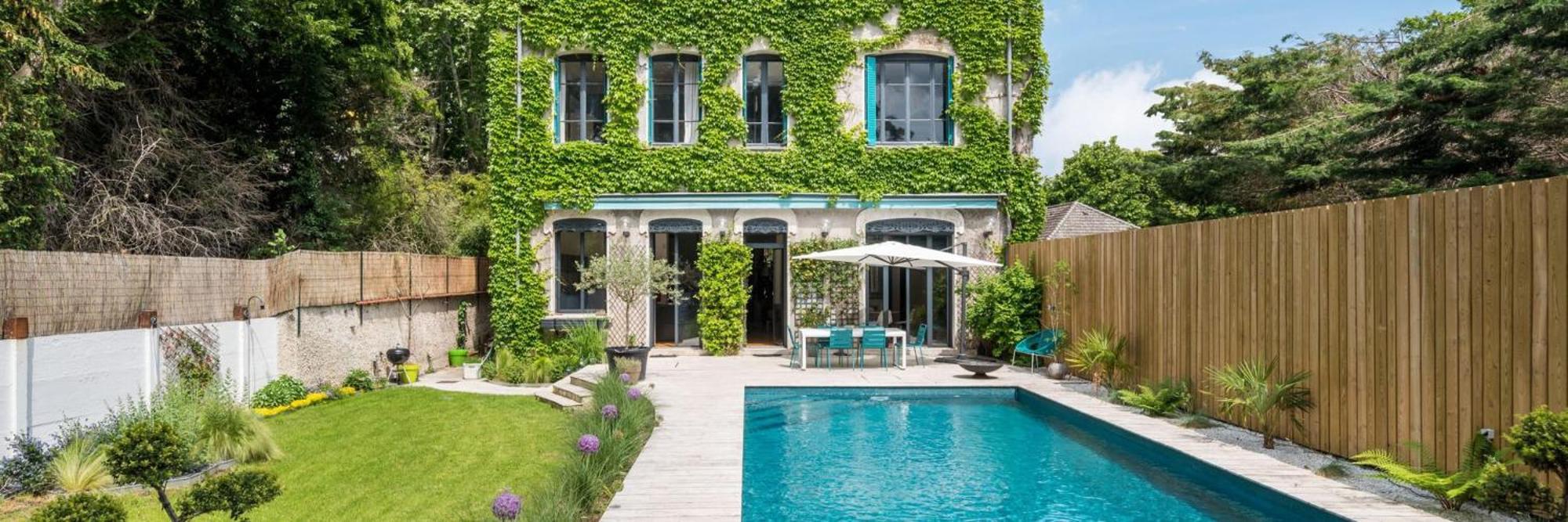 Particulier Vintage And And Design House With Pool Villa *