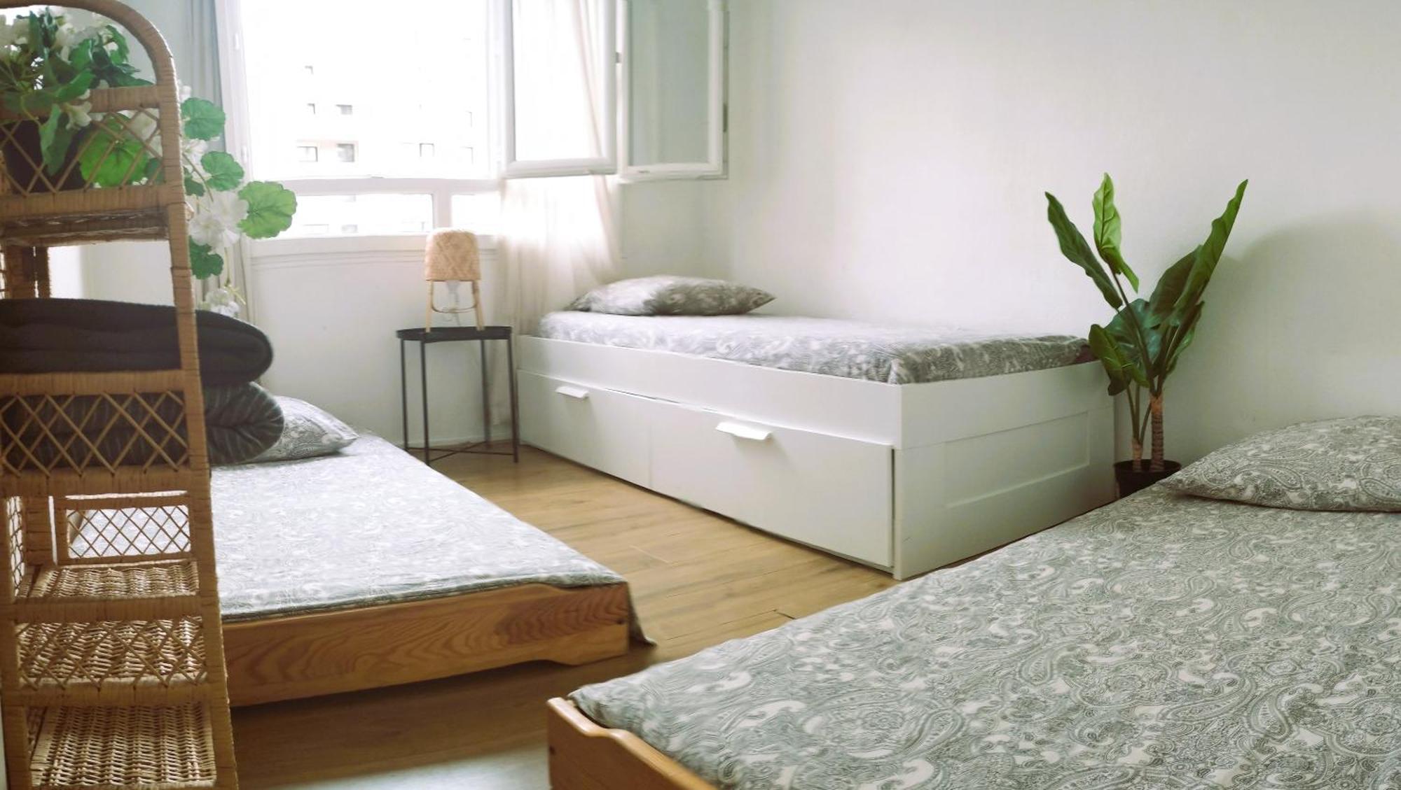 Du Parc Fleuri De Coeur Lyon8 Pkg Free 95m2 *