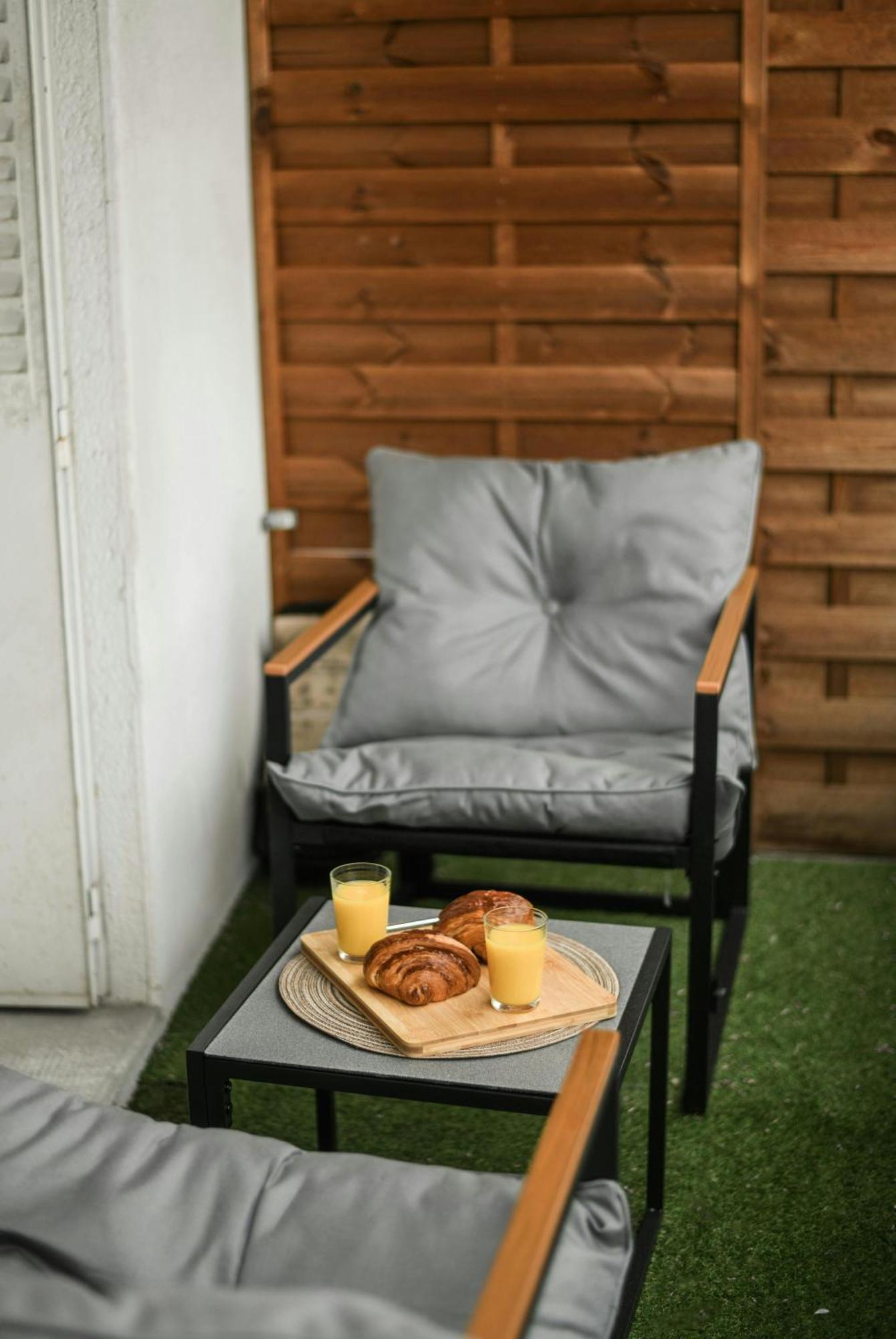 Apartment Cosy Business - Balcon Garage Ferme