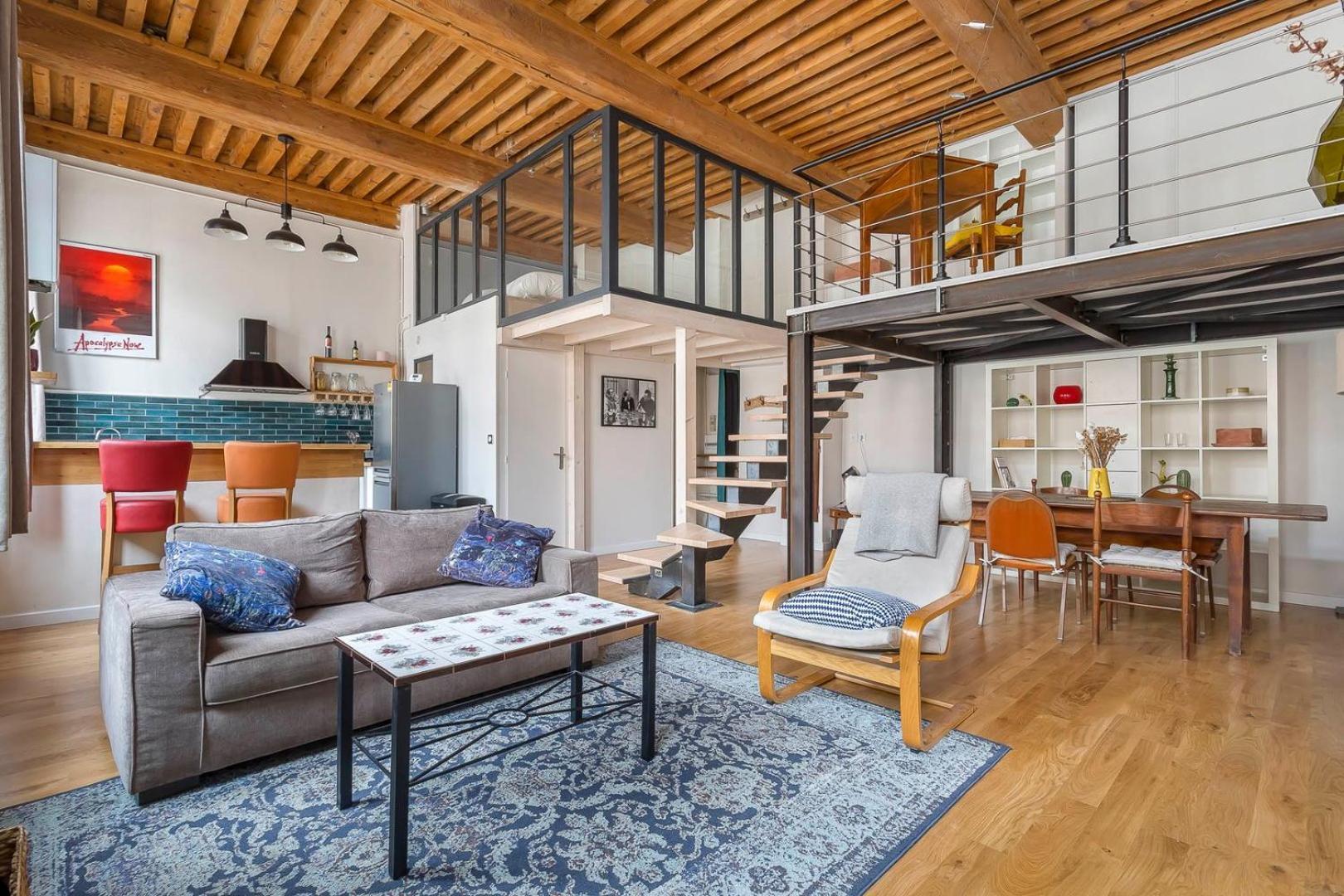 Le Tisserand - Superbe Canut Pentes Croix Rousse Apartment *