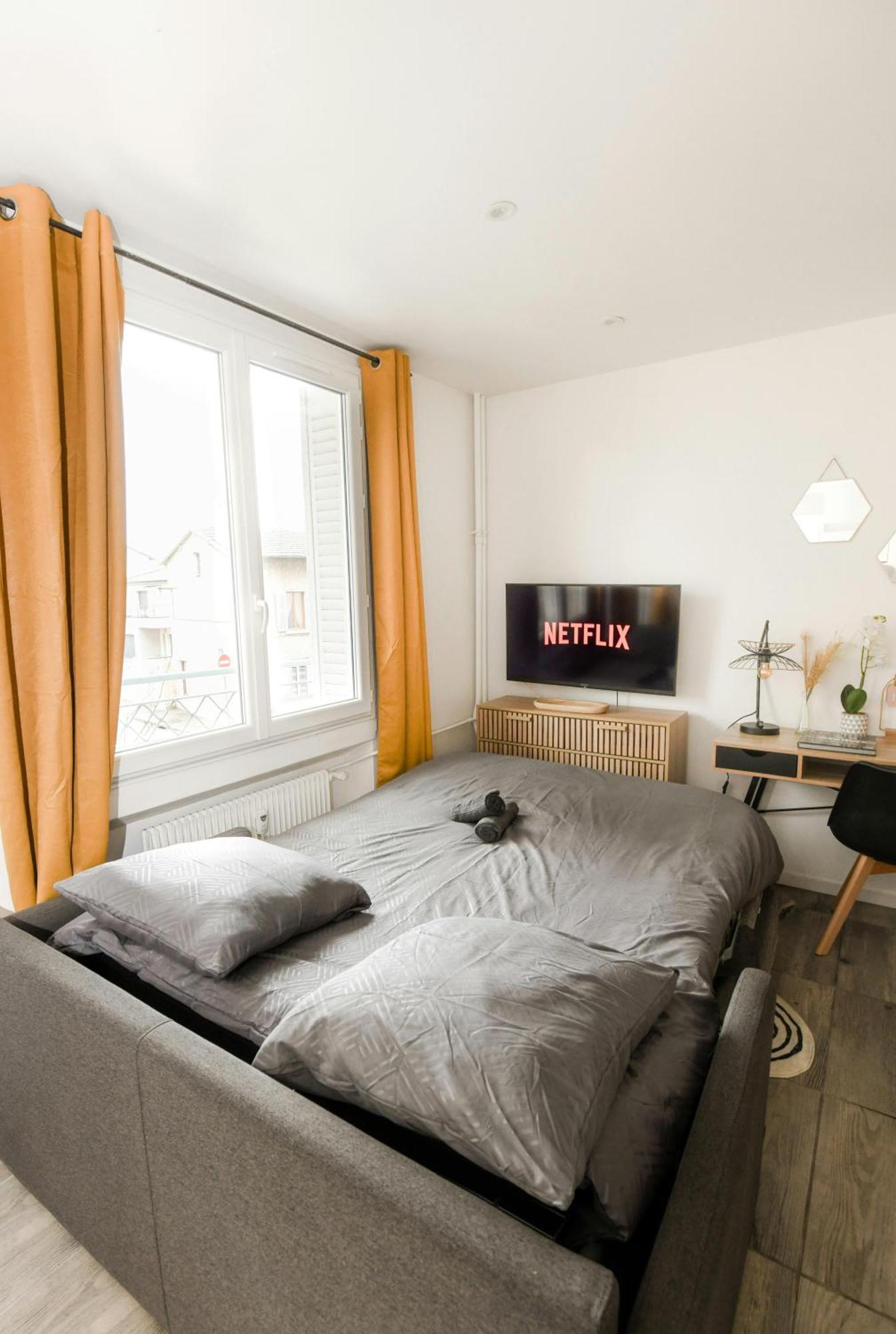 Apartment Cosy Business - Balcon Garage Ferme *