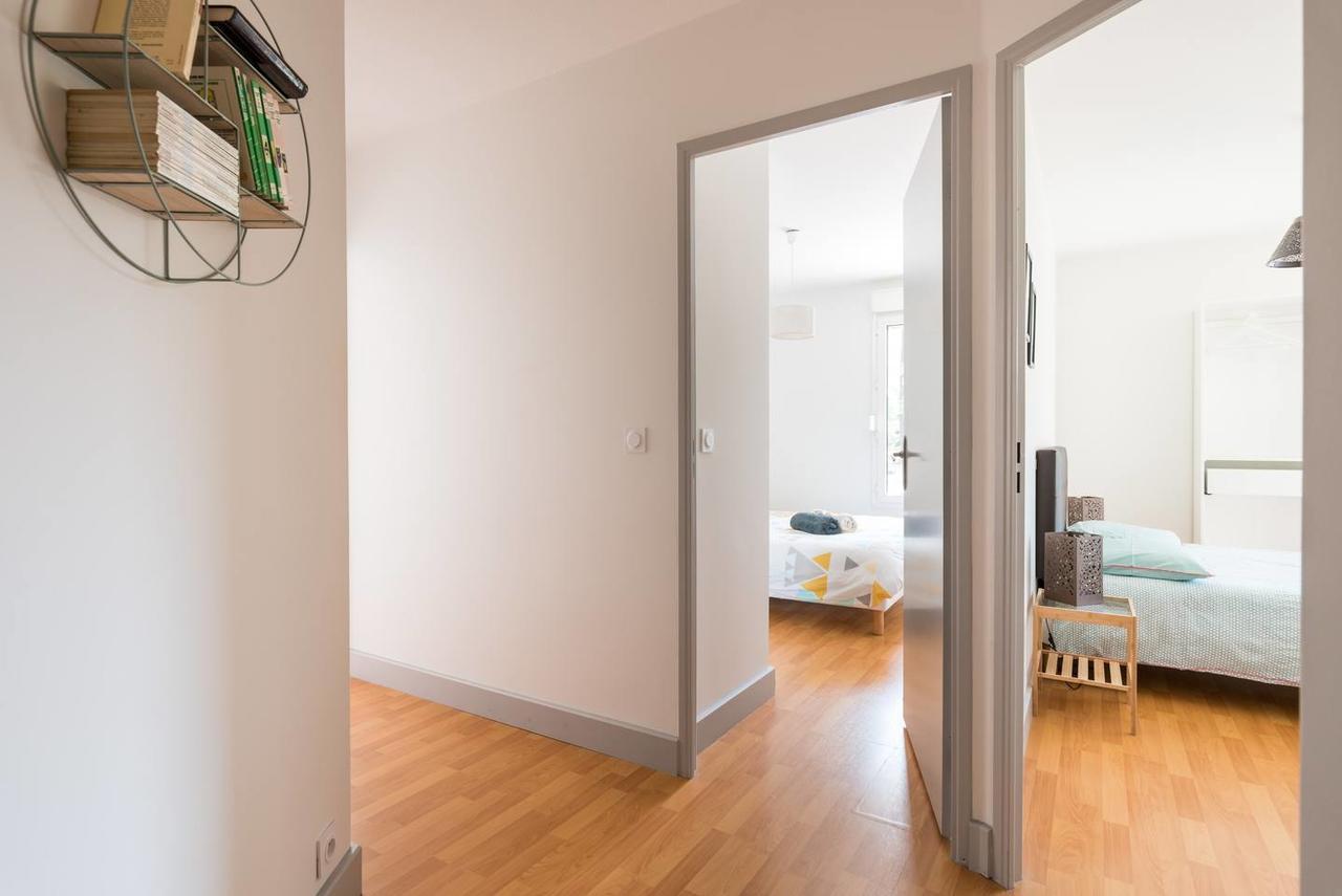19sisley - Calme & Cosy - 3ch 8p Metro Parking X2 Lyon